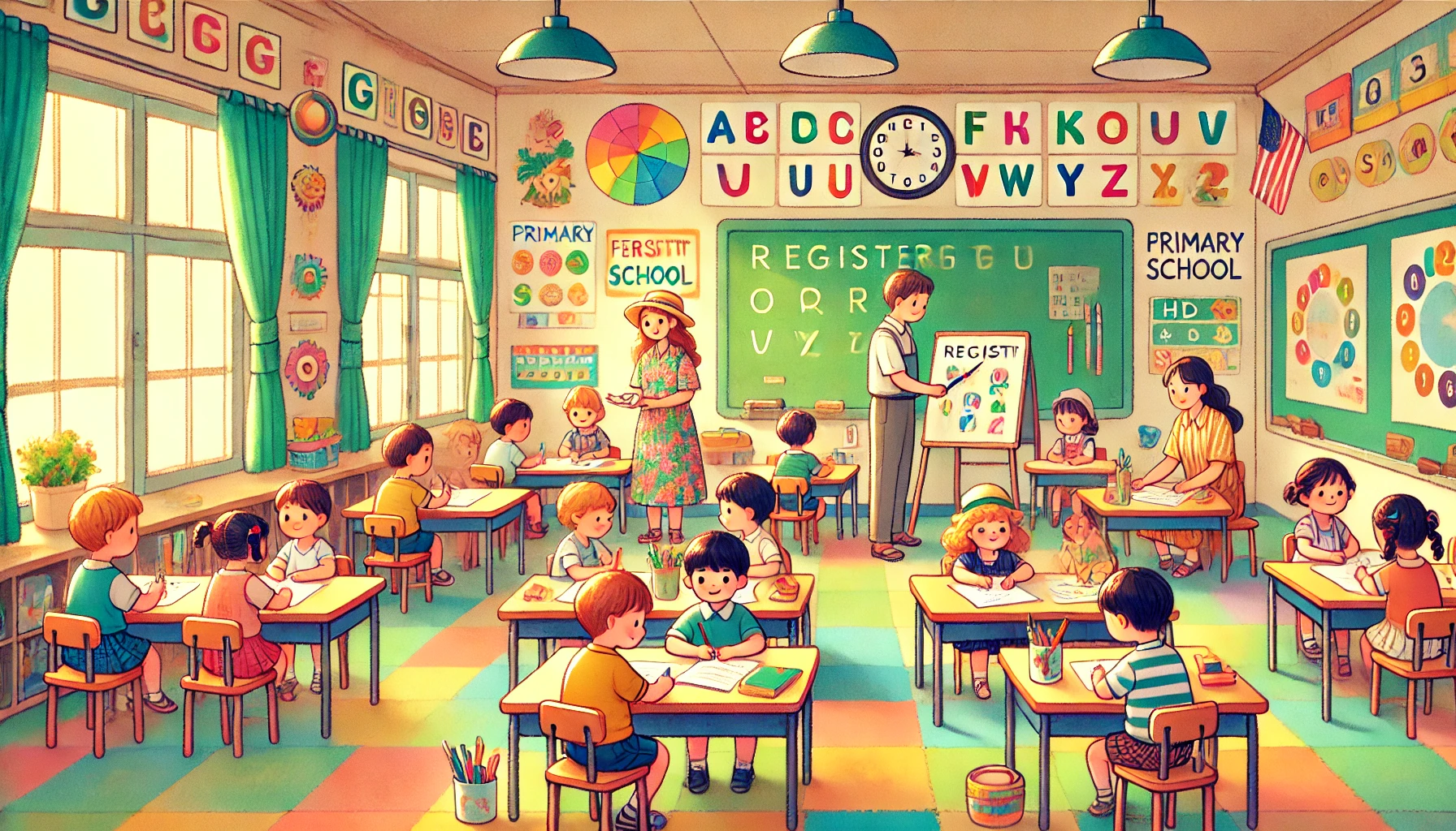 رابط تسجيل طلاب الصف الأول الابتدائي ورياض الأطفال 1447