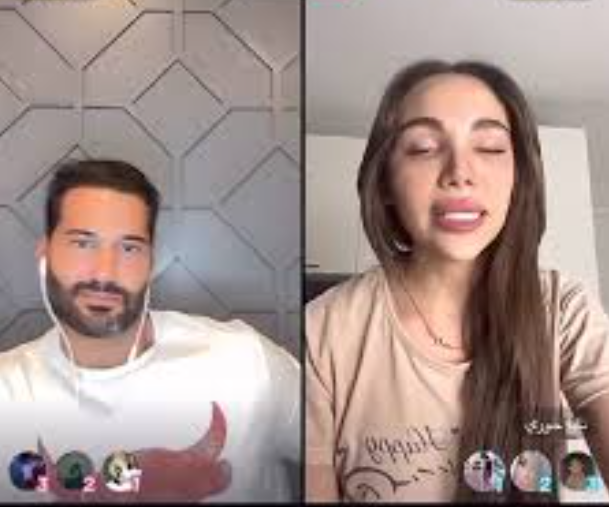 الكينك عيسى اللبناني مع حلا و نايا.