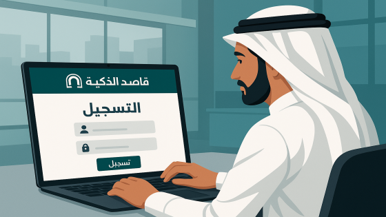 التسجيل في بوابة قاصد الذكية السعودية 2025