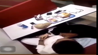 مقطع فضيحة مطعم هرفي