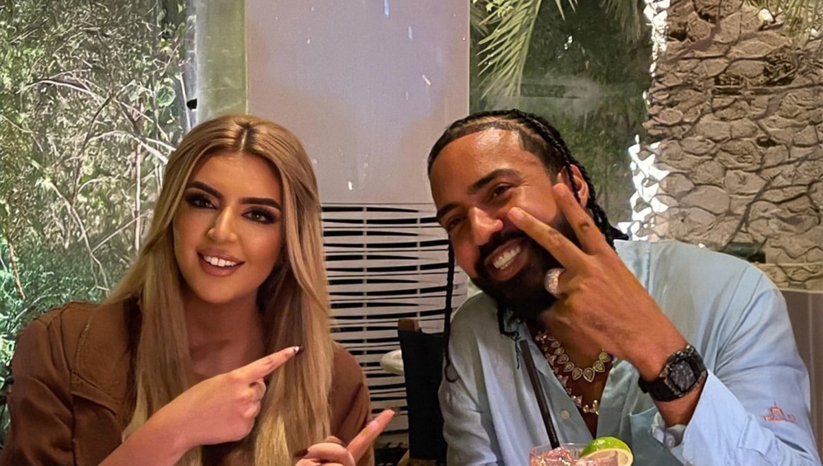 خطوبة الشيخة مهرة وفرنش مونتانا