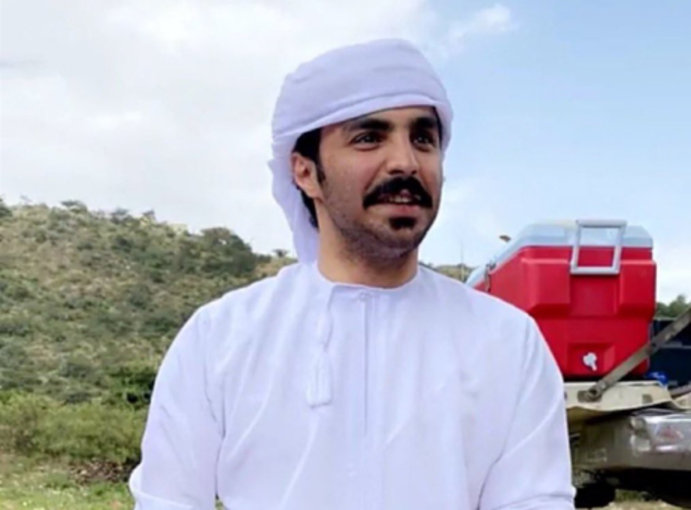 عمر الشاعر سعود بن معدي القحطاني عند وفاته