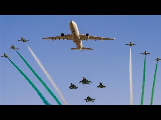أماكن عروض القوات الجوية اليوم الوطني السعودي