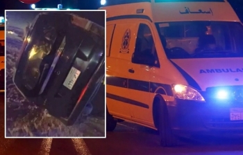 ضحايا حادث الوفد القطري في شرم الشيخ