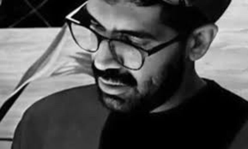 عمر الكاتب يوسف جاسم رمضان عند الوفاة