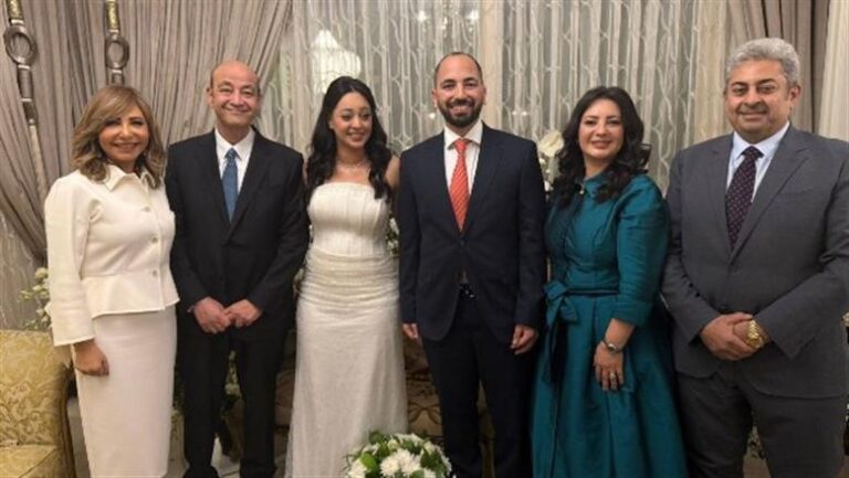خطيبة نور عمرو أديب