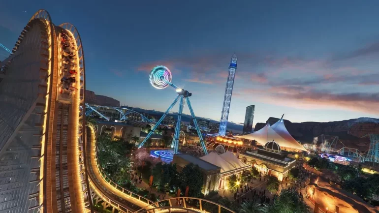 مدينة سيكس فلاغز Six Flags في القدية