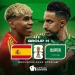 بث مباشر مباراة السعودية وإسبانيا في كأس العالم 2026